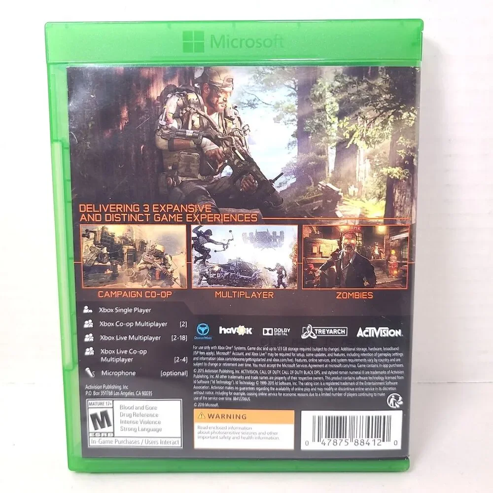 Call of Duty Black Ops 3 III - Xbox One